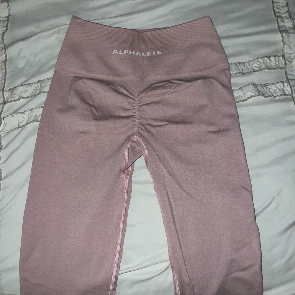 Alphalete Baby Pink Leggings